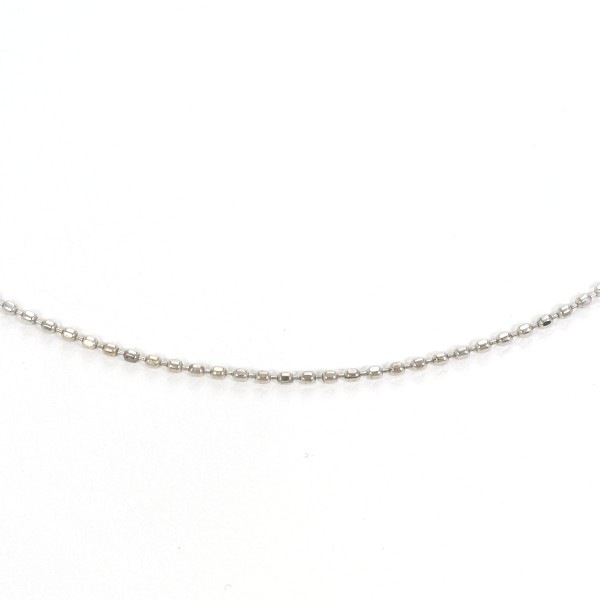 テイクアップ K18WG ネックレス 総重量約1.4g 約40cm ジュエリー 中古 18,600円