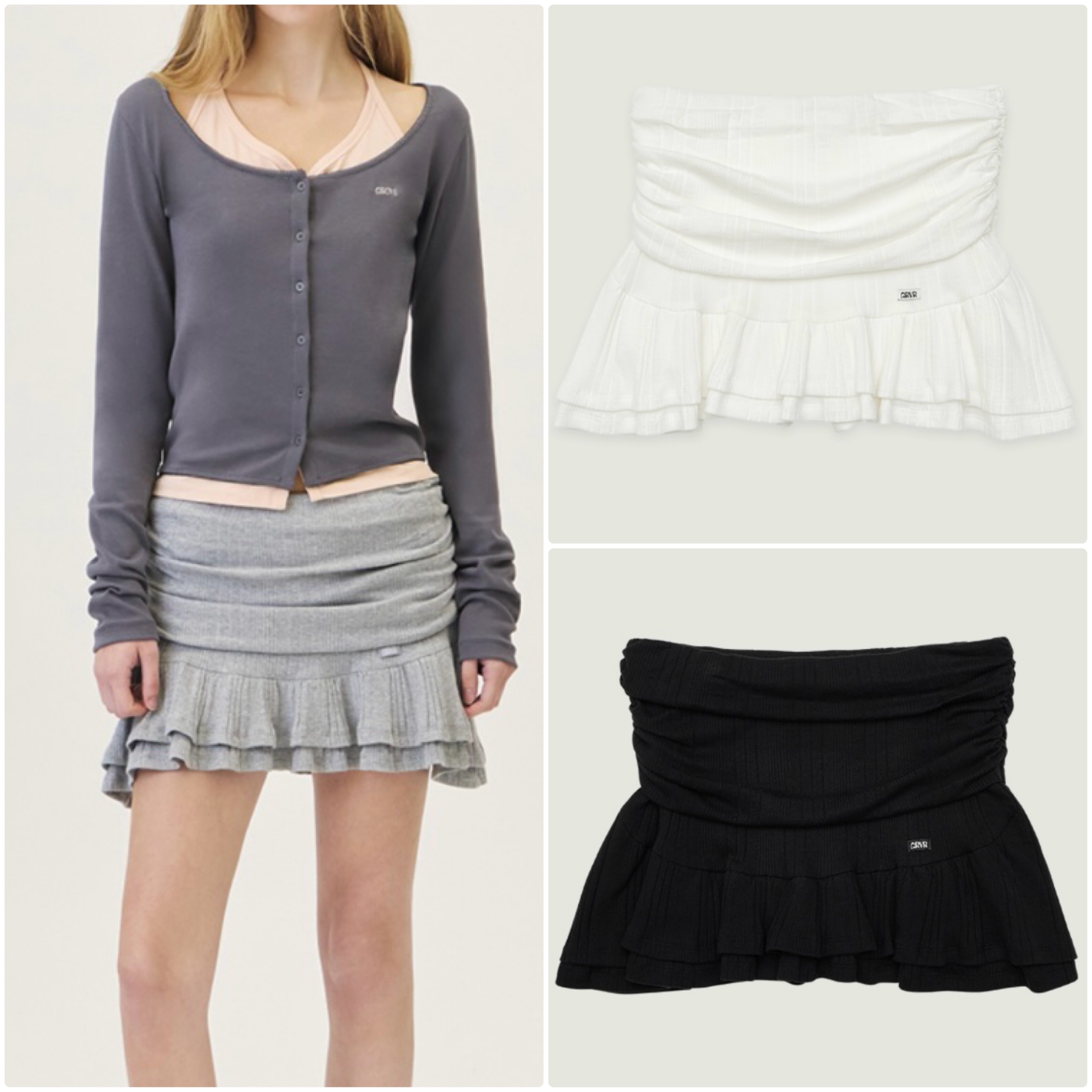 [NEW韓国ファッション] AUDREY SKIRT