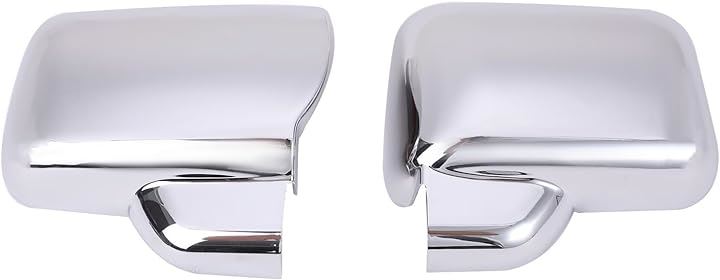 ダイハツ ドアミラー カバー ハイゼット トラック S500P S510P メッキ シルバー 左右セット 汎用 ドレスアップ 社外品(プロジェクター HID ハロゲン h4 t2)