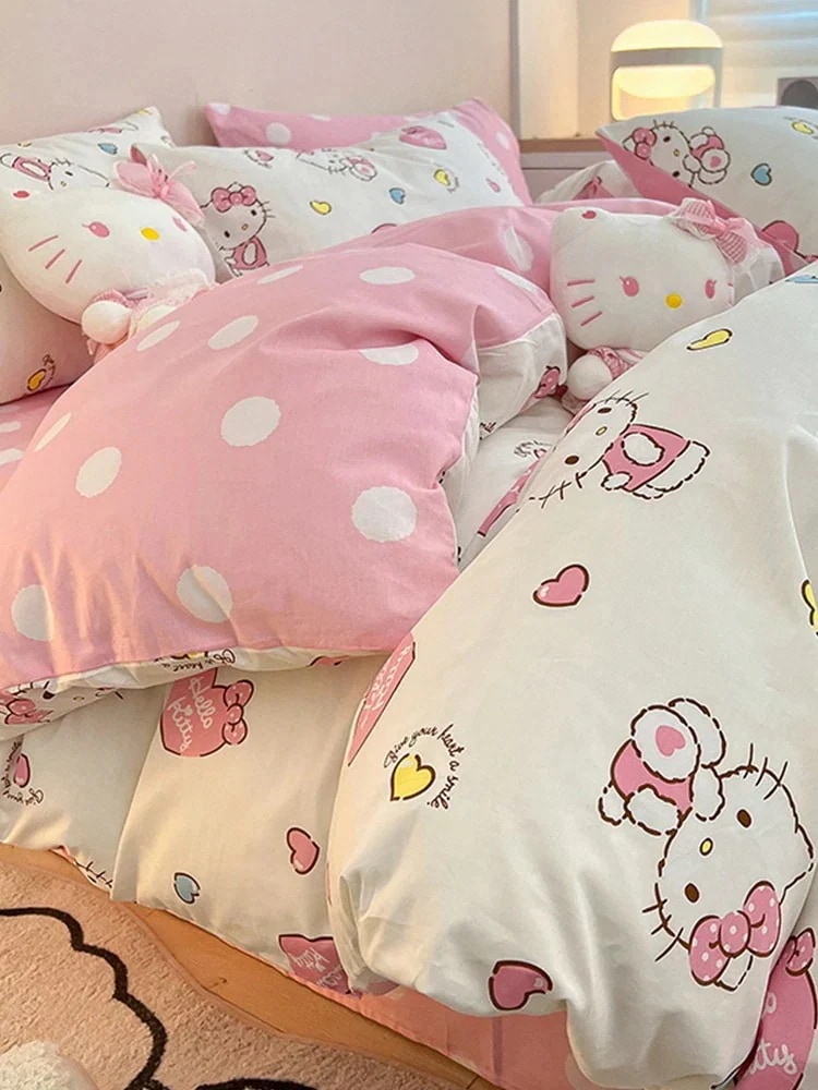 ケイティ Kt 猫ベッド 4 点セット コットン ハロー 子供と女の子用 3 点セット 5,311円