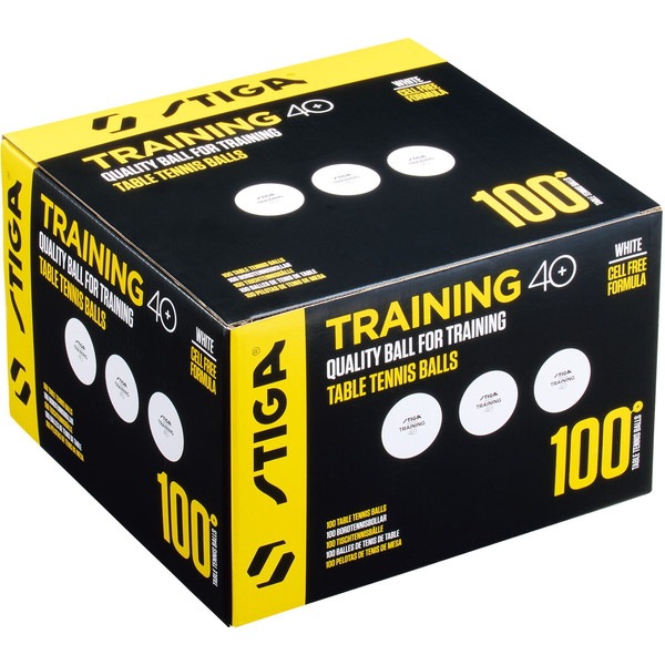 STIGA スティガ トレーニングボール 40+ 100球入り 卓球 競技ボール 111027101J