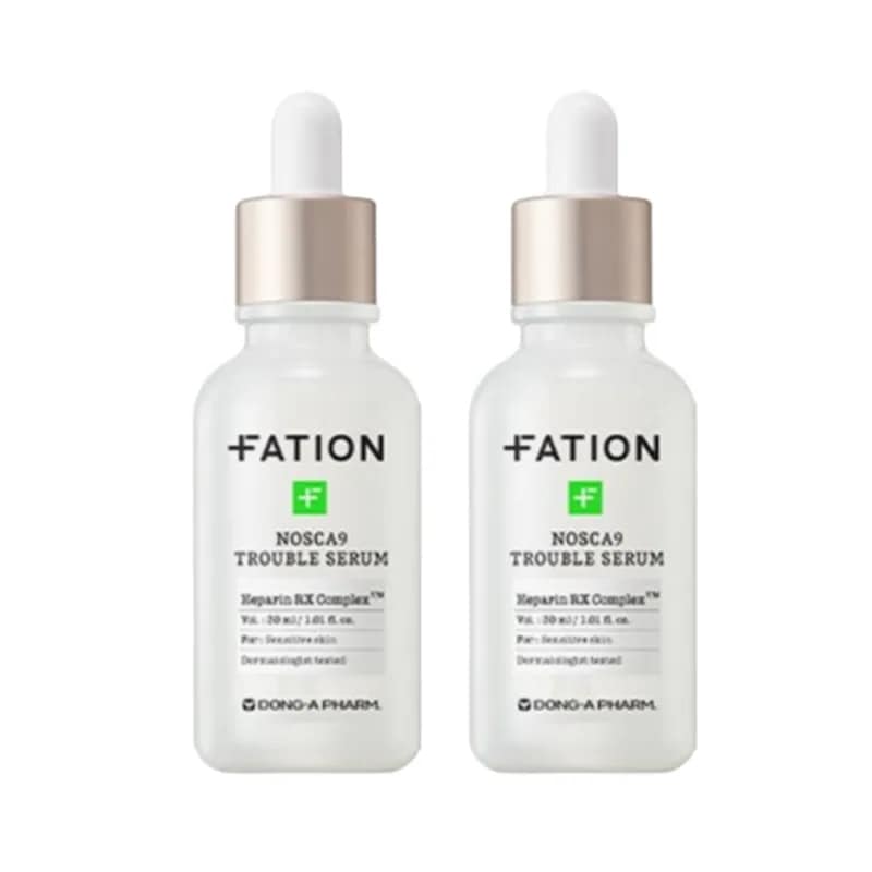 [1+1] ノスカナイン 肌トラブル 美容液 30ml / 敏感肌 / ニキビ / 皮脂コントロール / パンテノール / ヘパリン RX コンプレックス