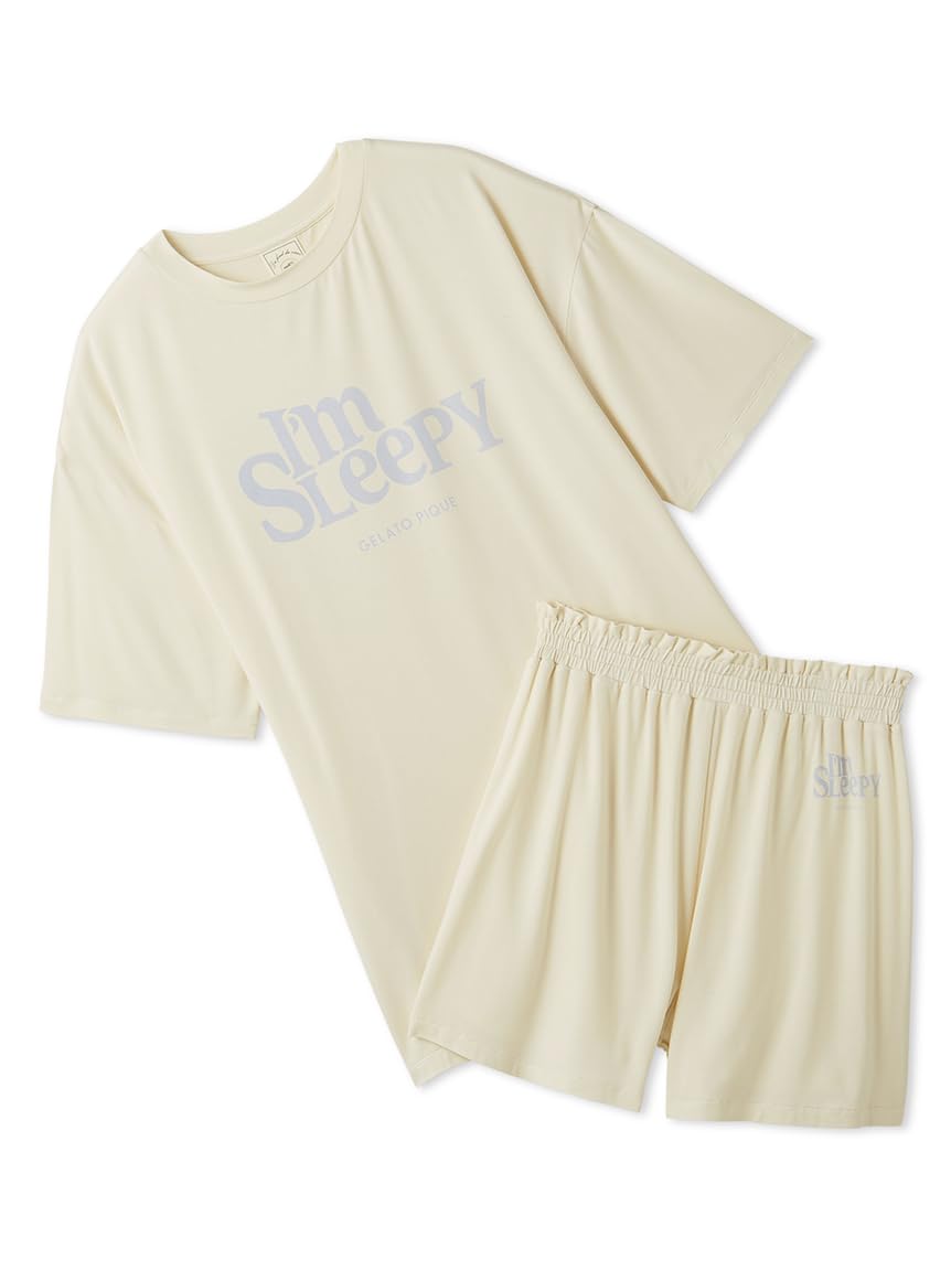 [ジェラート ピケ] カラフルレーヨンロゴBIGTシャツ&ショートパンツセット PWCT251274 レディース CRM