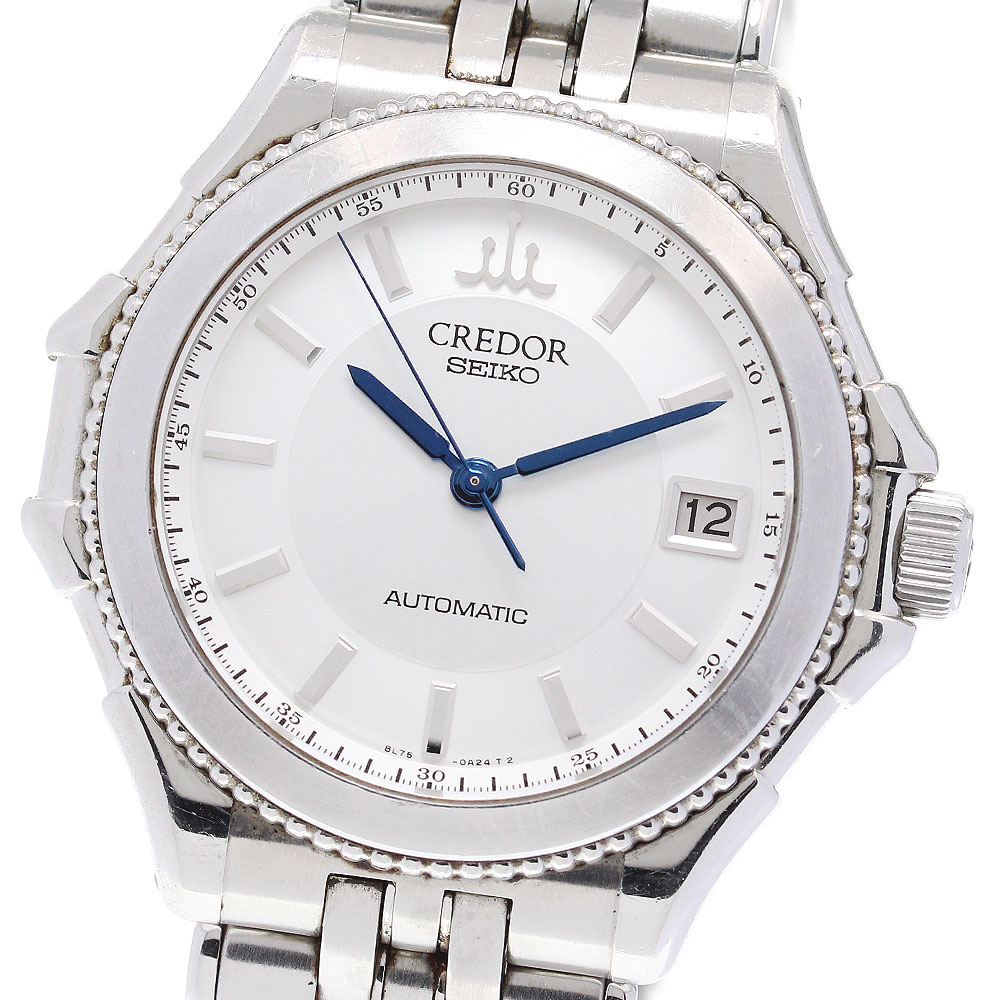 訳あり セイコー SEIKO GCBR991/8L75-0A40 クレドール パシフィーク デイト 自動巻き メンズ 保証書付き_847290【中古】