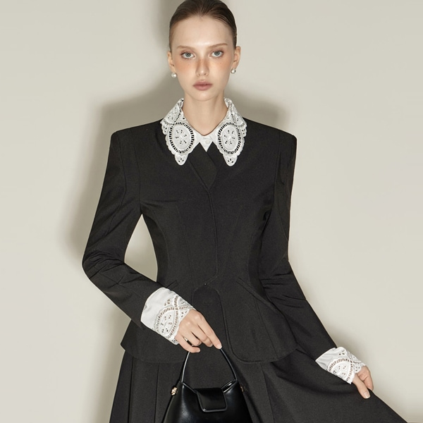 J9318 ハイネック ジャケット