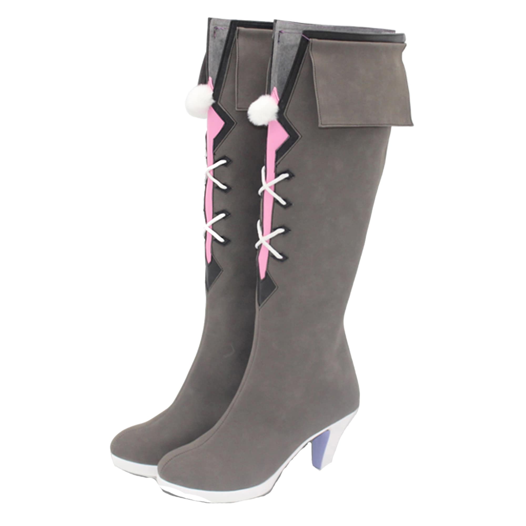 ワンダーアキュート ウマ娘 プリティーダービー 勝負服 コスプレ 靴 ブーツ コスプレ靴 コスプレブーツ カスタマイズ可能 1017136