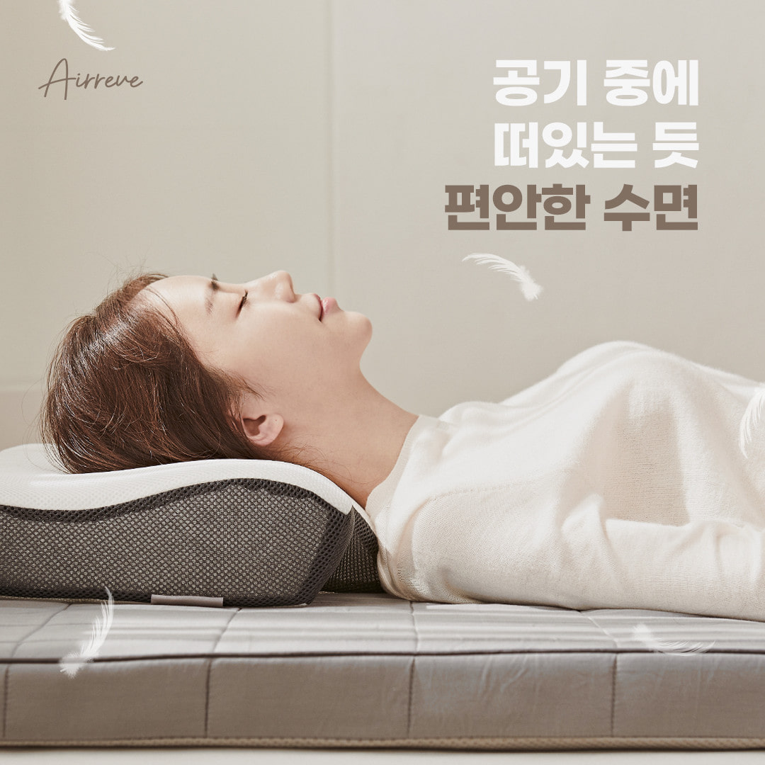 AIRREVE 中まで丸ごと洗える！エアレブまくら＆専用カバー