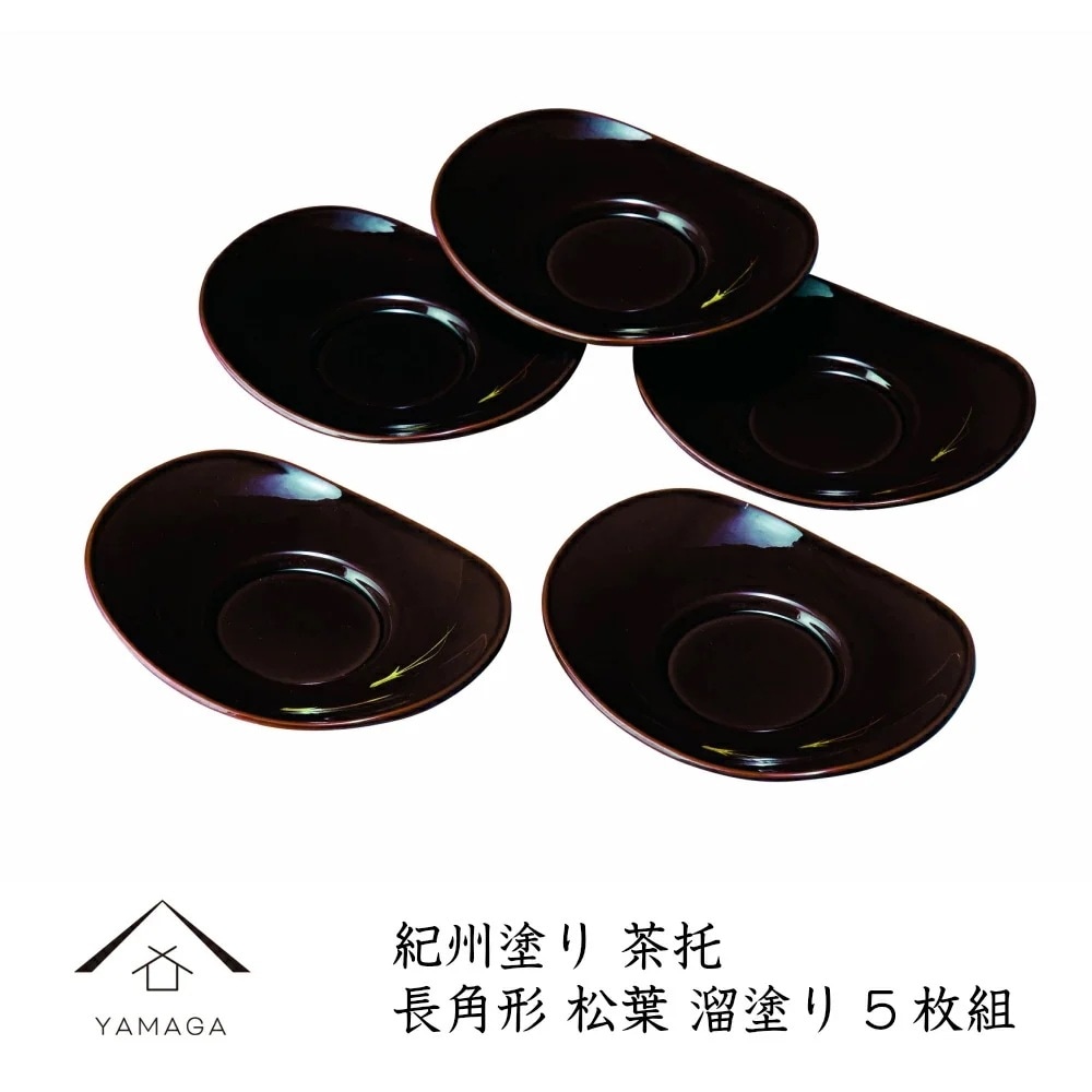 菓子鉢　茶托　5客セット　漆器　和食器　蓋付き　菓子器　茶道具　茶器　アンティーク　コレクション 菓子器&茶托5枚セット() 菓子鉢 茶托 5客セット 漆器 和