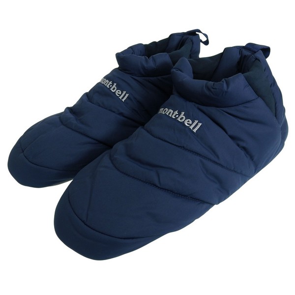 モンベル サンダル メンズ レディース M ナイロン ネイビー 室内 冬用 エクセロフト キャンプシューズ RM1118826NV mont-bell