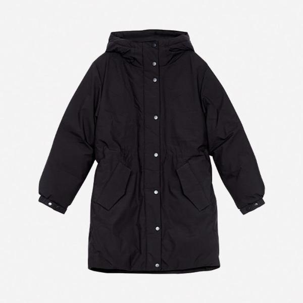 HC07 女性 ウエストストリング ロング パディングジャンパー NUL865 (S43701406)