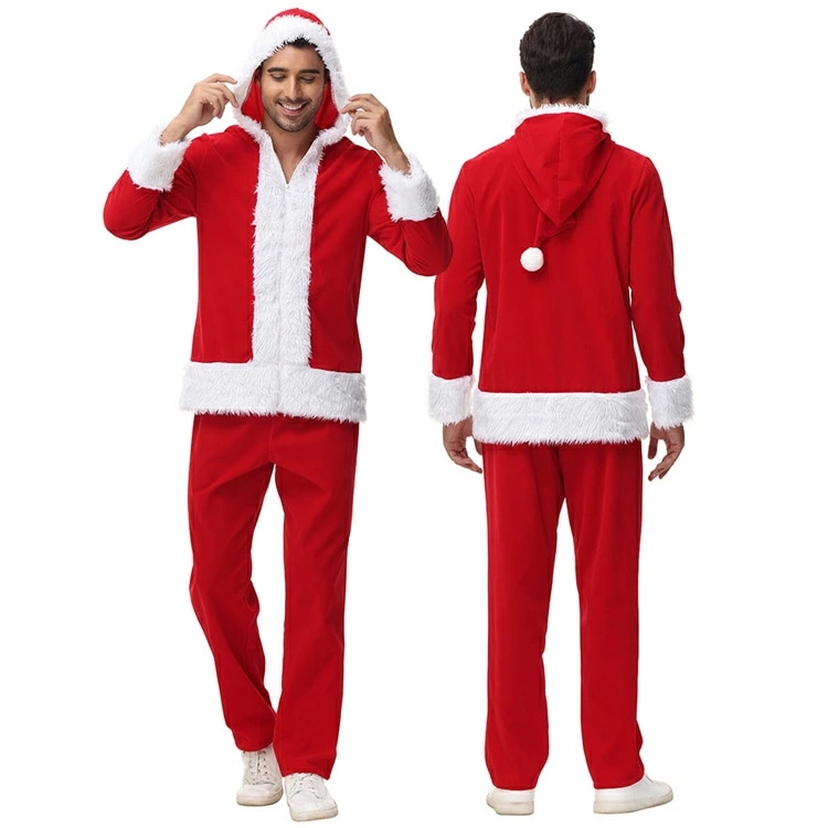 サンタ コスプレ 大人 セットアップ サンタコス コスチューム 男 女 大きいサイズ クリスマス セット サンタクロース コス 衣装 仮装 メンズ レディース 忘年会 大人 女性 二次会 余興 セクシ