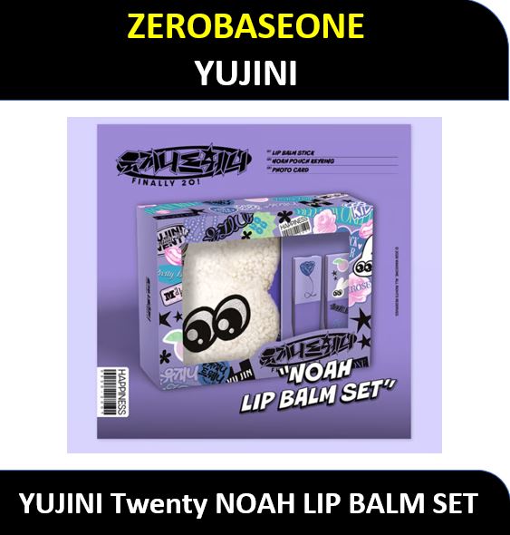 【ZEROBASEONE】(ZB1) - YUJINI Twenty NOAH LIP BALM SET