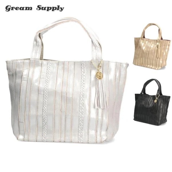 トートバッグ レディース パッチワーク 本革 大きめ A4 マザーズバッグ 山羊革 ゴードスキン 大容量 G23B2