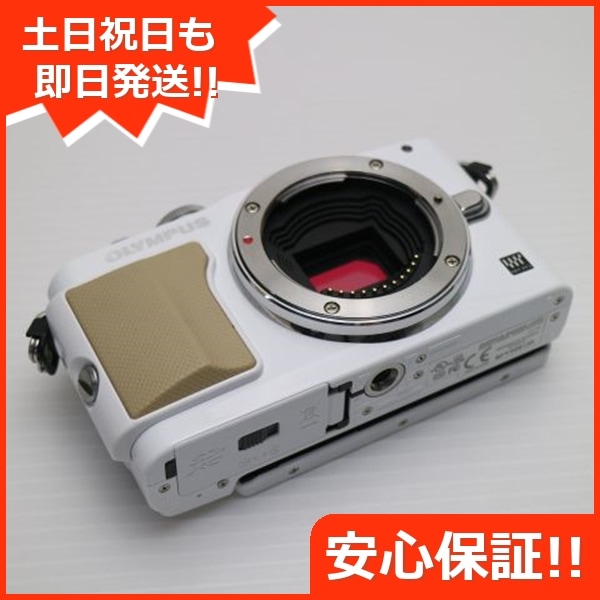 新品同様 E-PL5 ホワイト ボディ デジ1 Canon 79