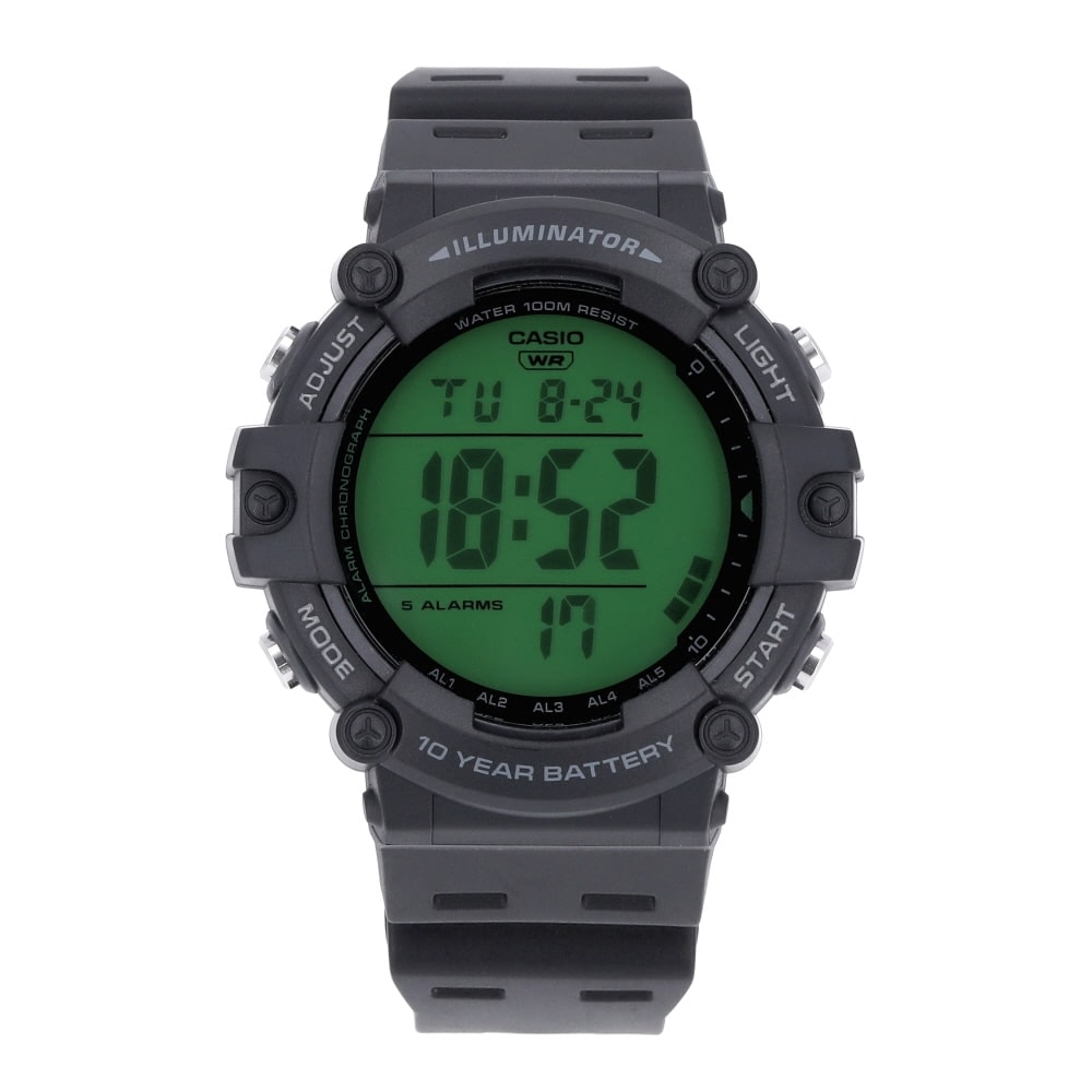 カシオ メンズ デジタル スポーツ ウレタン 時計 AE-1500WHC-1AVDF