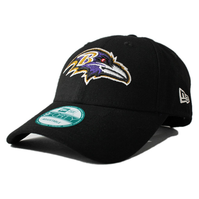 ストラップバックキャップ 帽子 9forty メンズ レディース NFL ボルティモア レイブンズ フリーサイズ