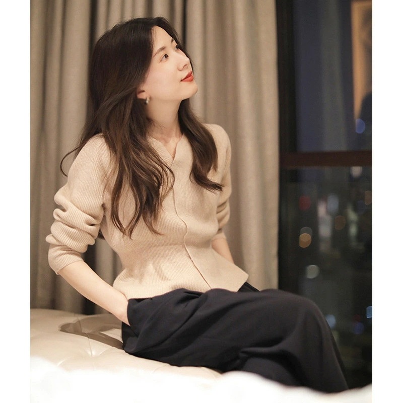 カーディガン レディース フォーマル セーター 長袖 リブ 学生 オフィス アウター ニット オフィス 事務服 制服 長袖 秋冬 企業 会社 ユニフォーム 大きいサイズ 小さいサイズ 前開き ol お