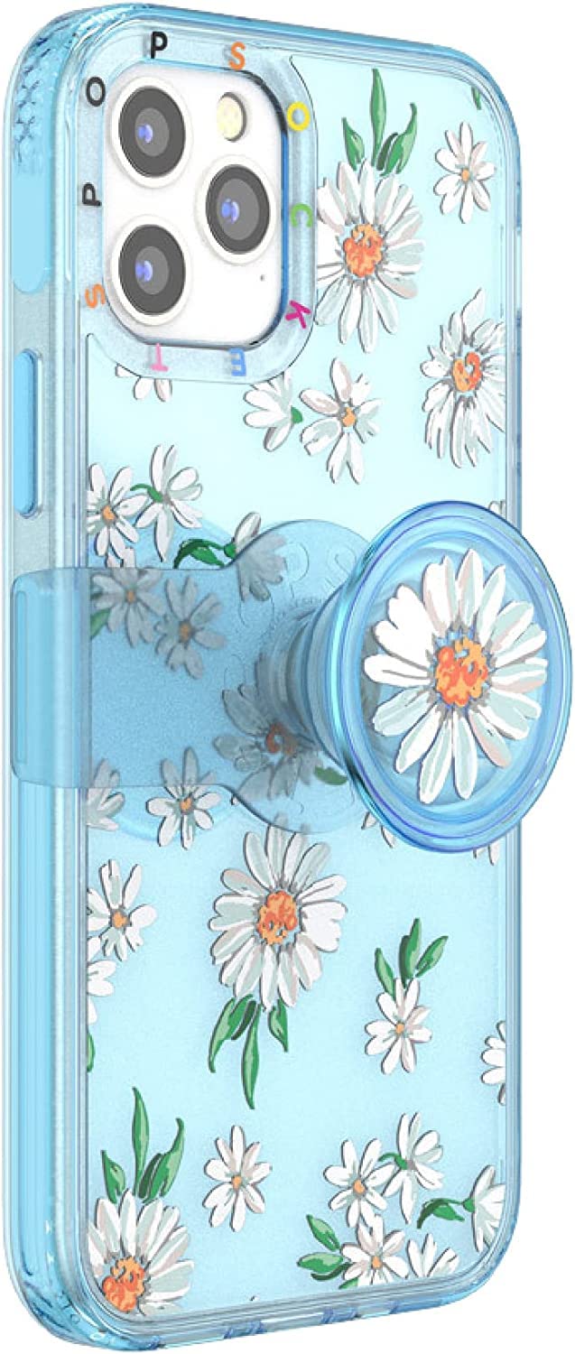 PopSockets Japan - ポップソケッツ ジャパン PopCase iPhone 12/12 Proケース 取り外し可能なスライドグリップ付き MagSafe充電対応 - フローラル ポッ