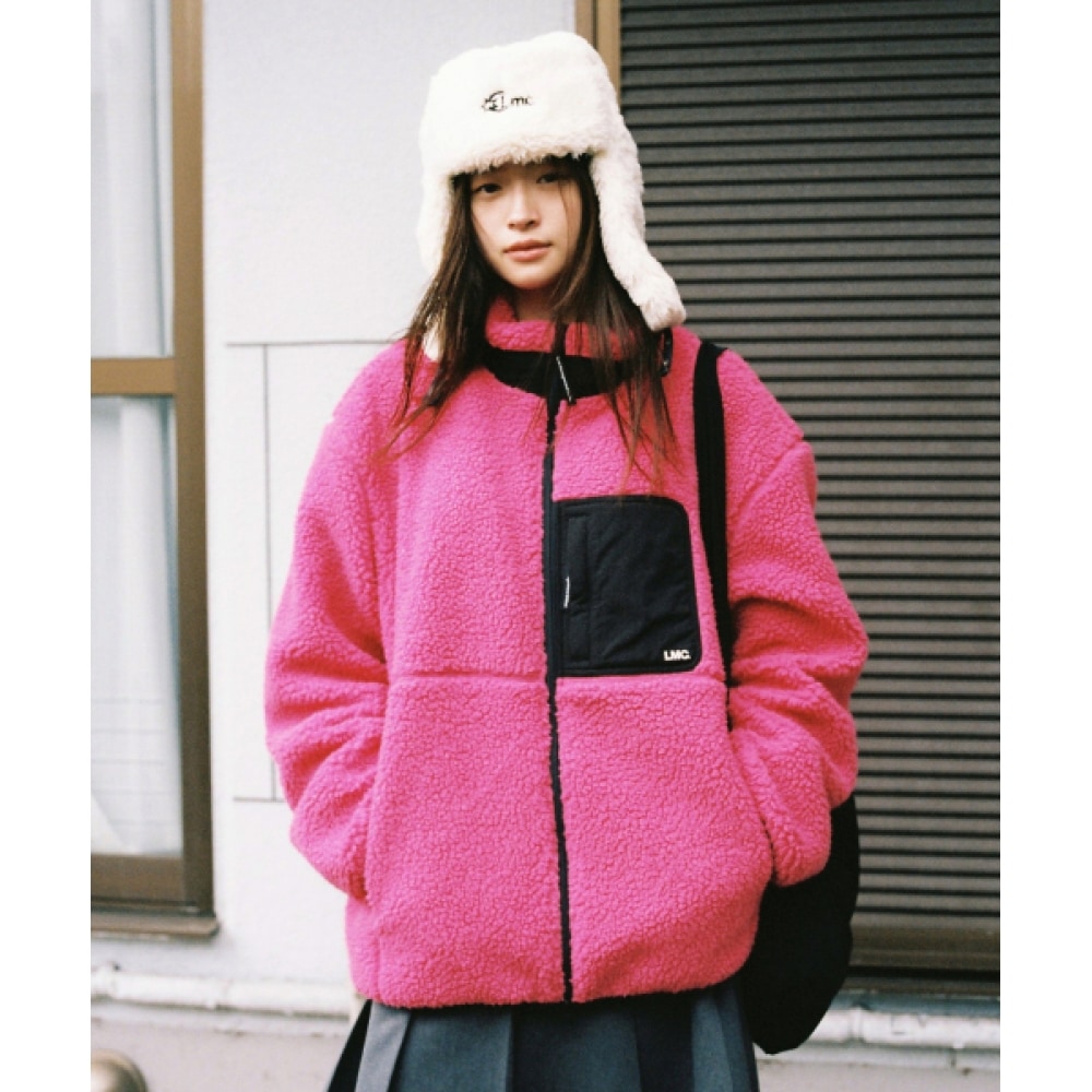 LMC シェルパフリースジャケットピンク 9,867円