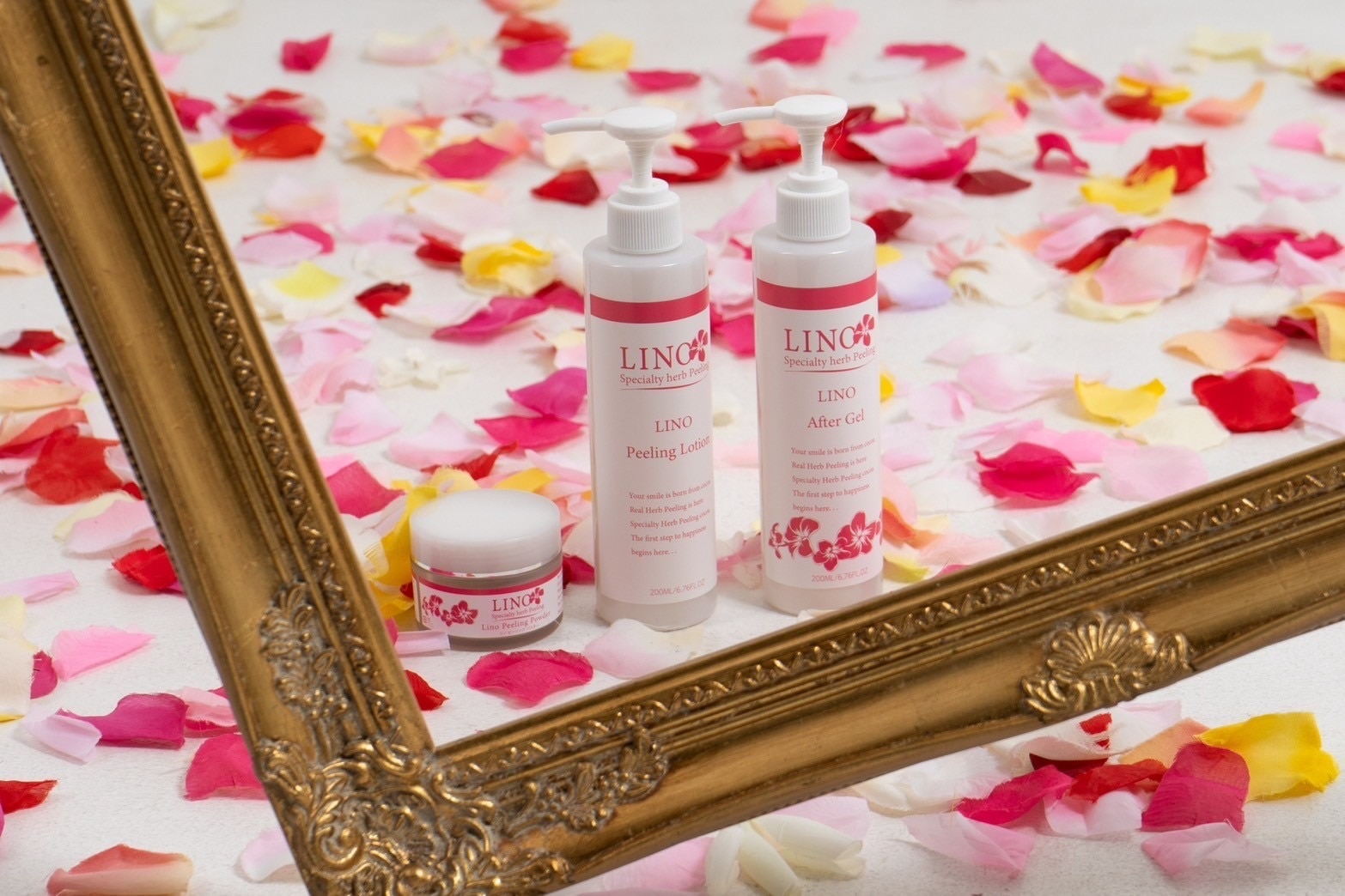 LINOハーブピーリング　ピーリング３セット　肌質改善