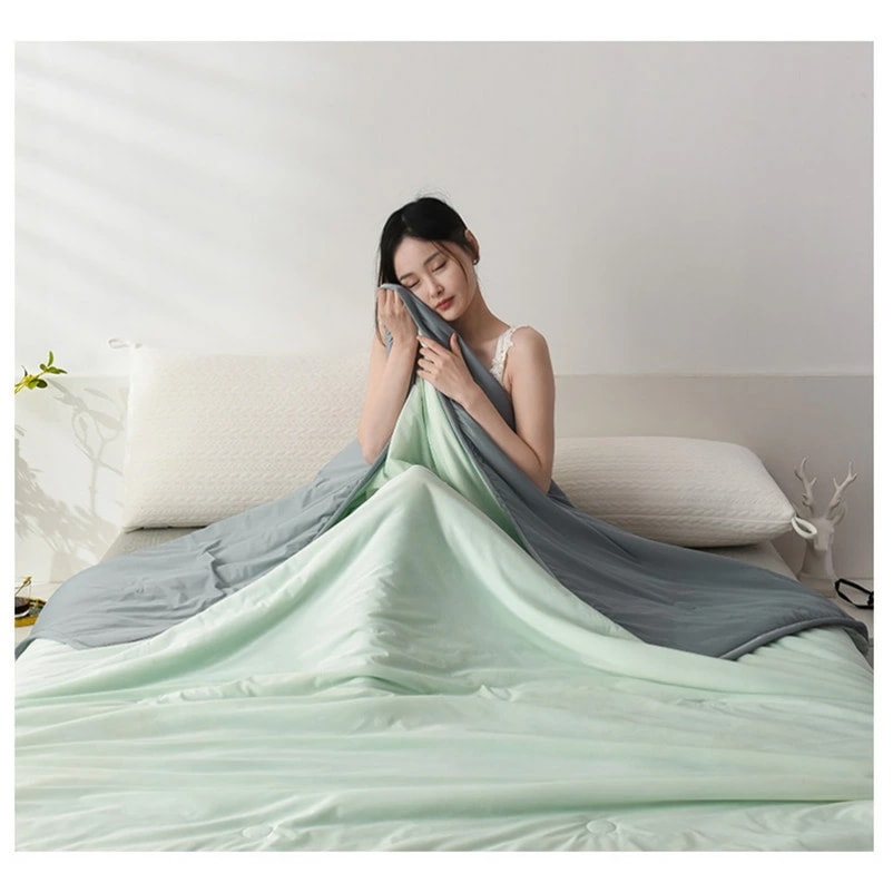 はだかけ布団 シングル 夏用 ソフト 睡眠改善 掛け布団 肌掛け布団 ダブル 肌触り良い カバー必要なし 丸洗い可 韓国風 お昼寝布団 敏感肌も安心 身体にやさしくフィット 夏掛け布団 ブランケット
