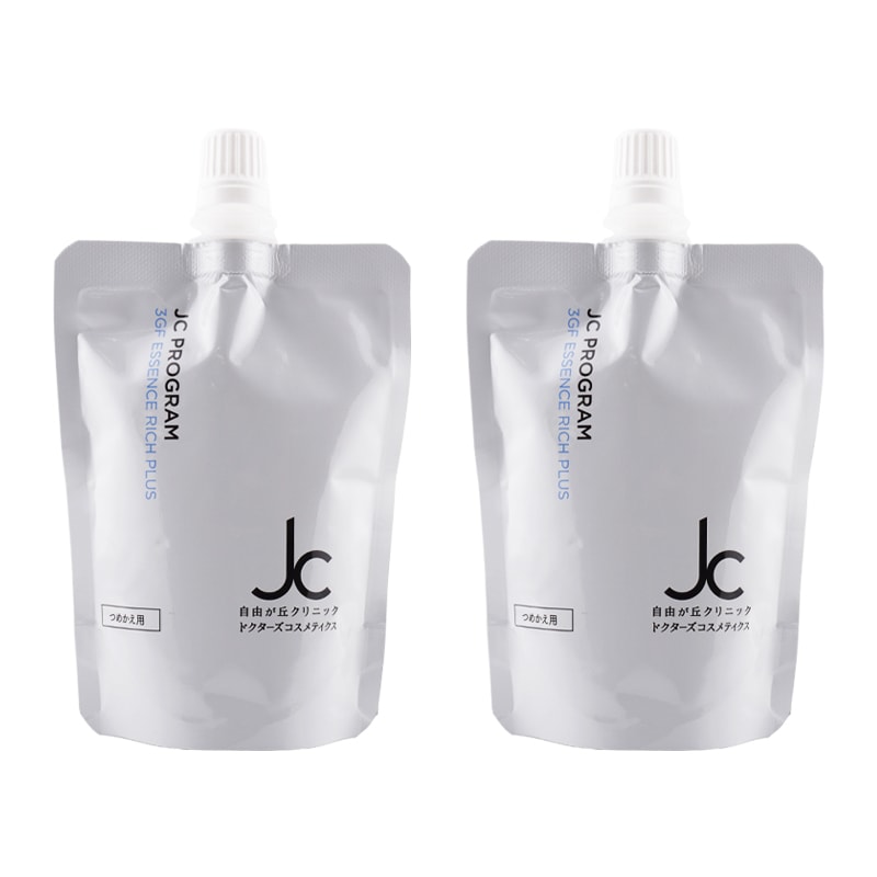 [2個セット]JC3GFエッセンスリッチプラス 美容液 100mL つめかえ用 ハリ ツヤ 保湿 レフィル 基礎化粧品 [ギフトラッピング対応]