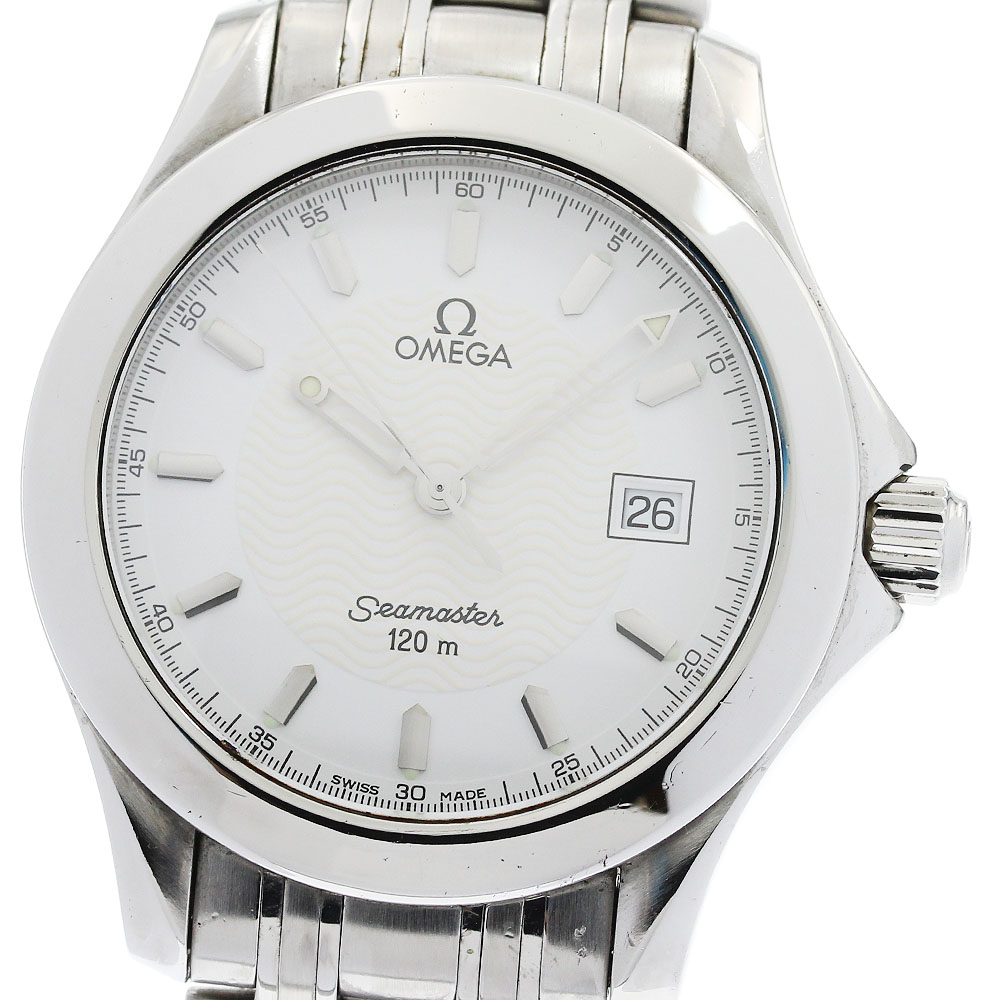 オメガ OMEGA 2511.21 シーマスター120 デイト クォーツ メンズ _910461【中古】