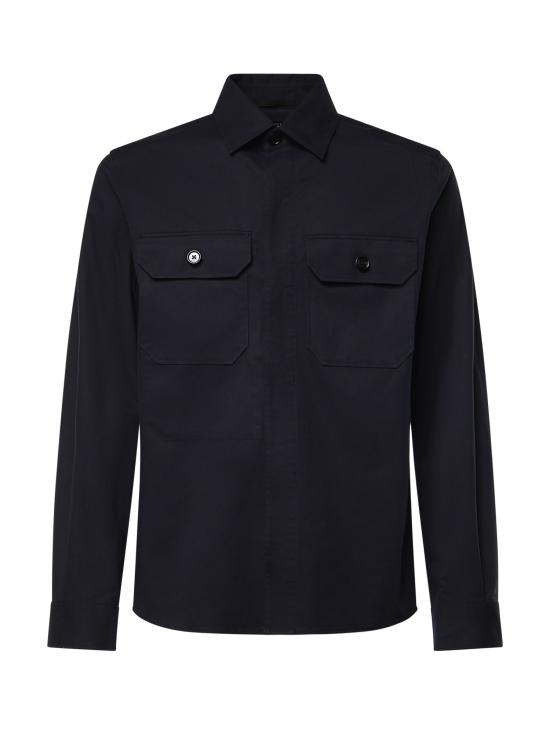 ERMENEGILDO ZEGNA Men Suit Jackets UHV16A3 SOT8B402 DARK BLUE
