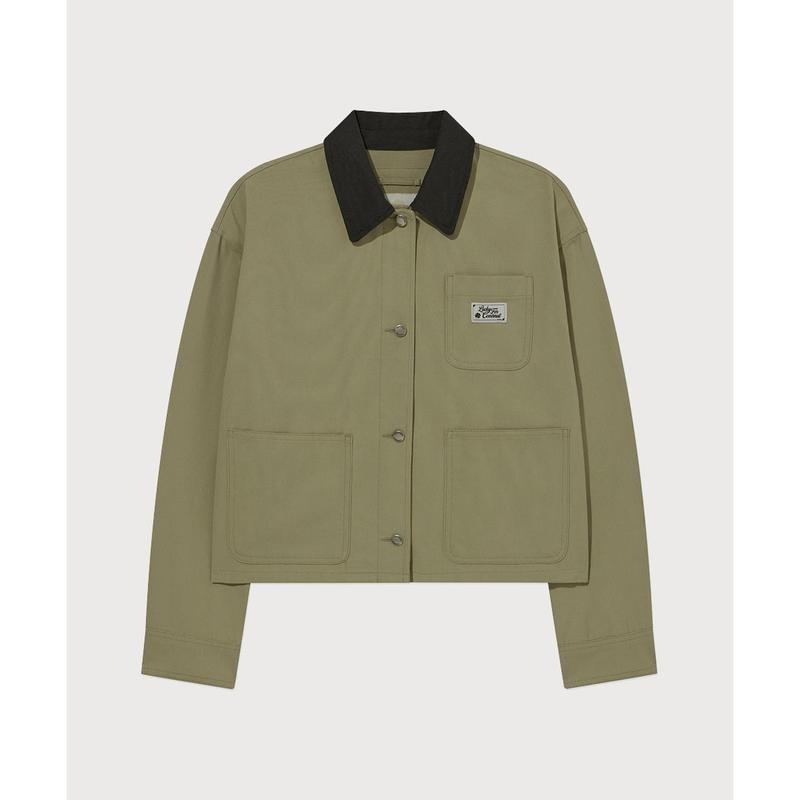 ウーマンワークジャケットカーキCO2601JK72 KH