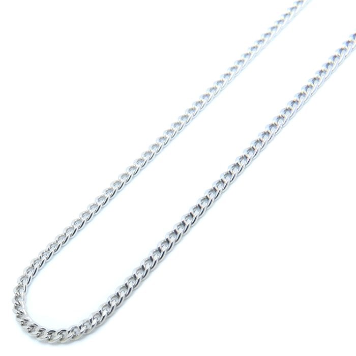 喜平ネックレス Pt850プラチナ 2面 シングル 40cm 4.4g/76022【中古】 29,380円