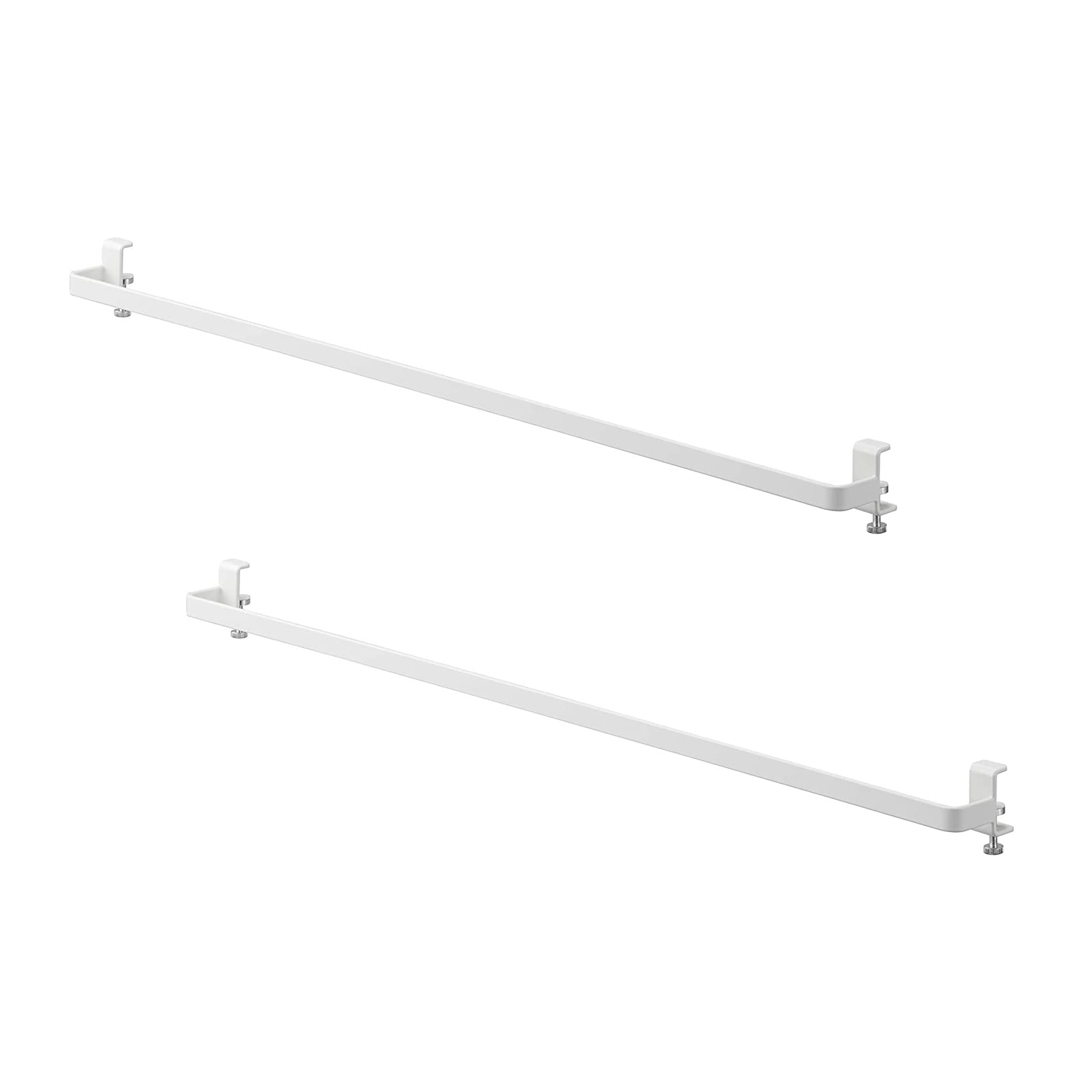 室内物干し ハンガーバー 2個セット タワー tower 鴨居に引っ掛けて ネジ固定 洗濯 物干し ホワイト 5619×2