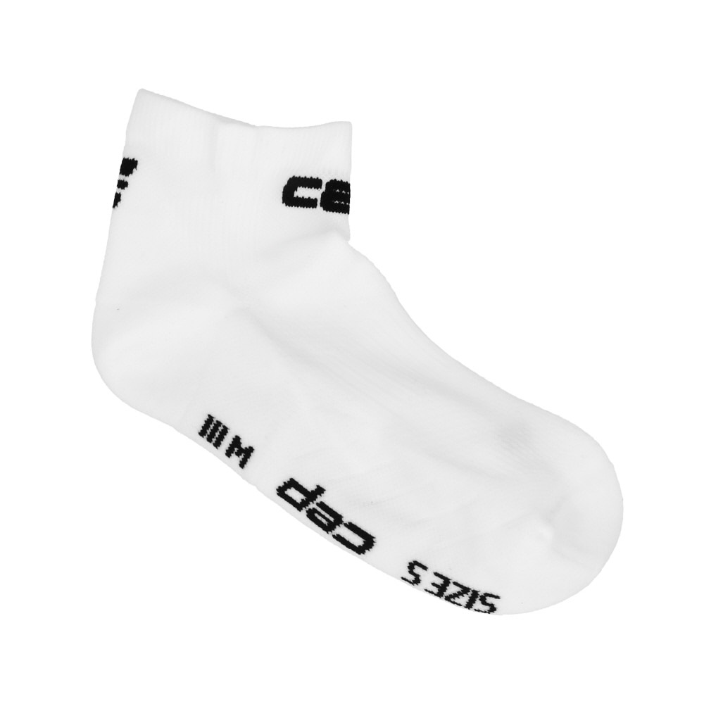 CEP コア ラン ロー カット ソックス ホワイト 5.0