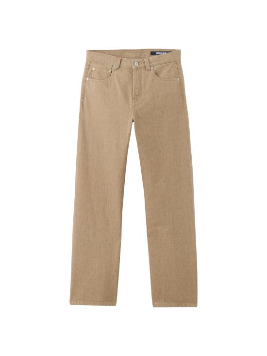 JACQUEMUS Men Denim Pants 26EPAM00028AD 00058150 BEIGE