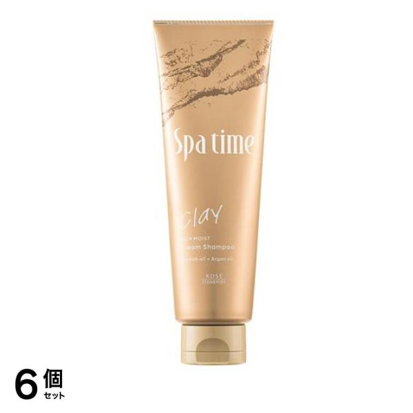 Spa time スパタイム クリームシャンプー (リッチモイスト) 250g 6個セット