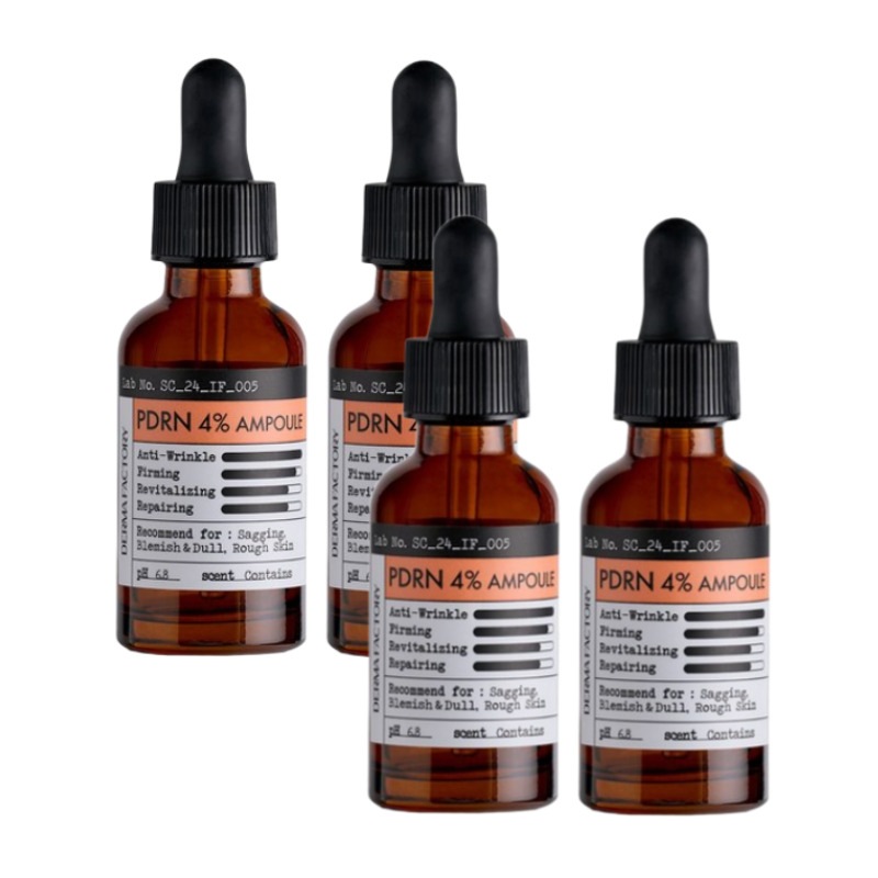 [4個 セット] PDRN 4% アンプル ハリ・エイジングケア高濃度 PDRN 配合 美容液