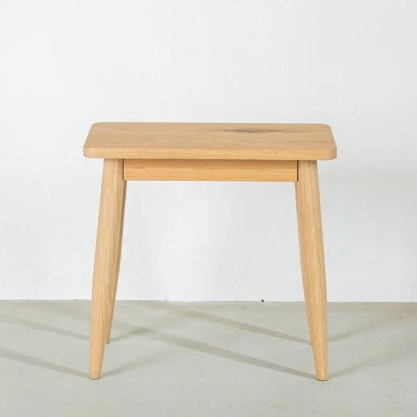 椅子 チェア スツール 木製 椅子 おしゃれ ナチュラルモダン いす イス 木目の美しいオーク無垢材 座面高さ42cm