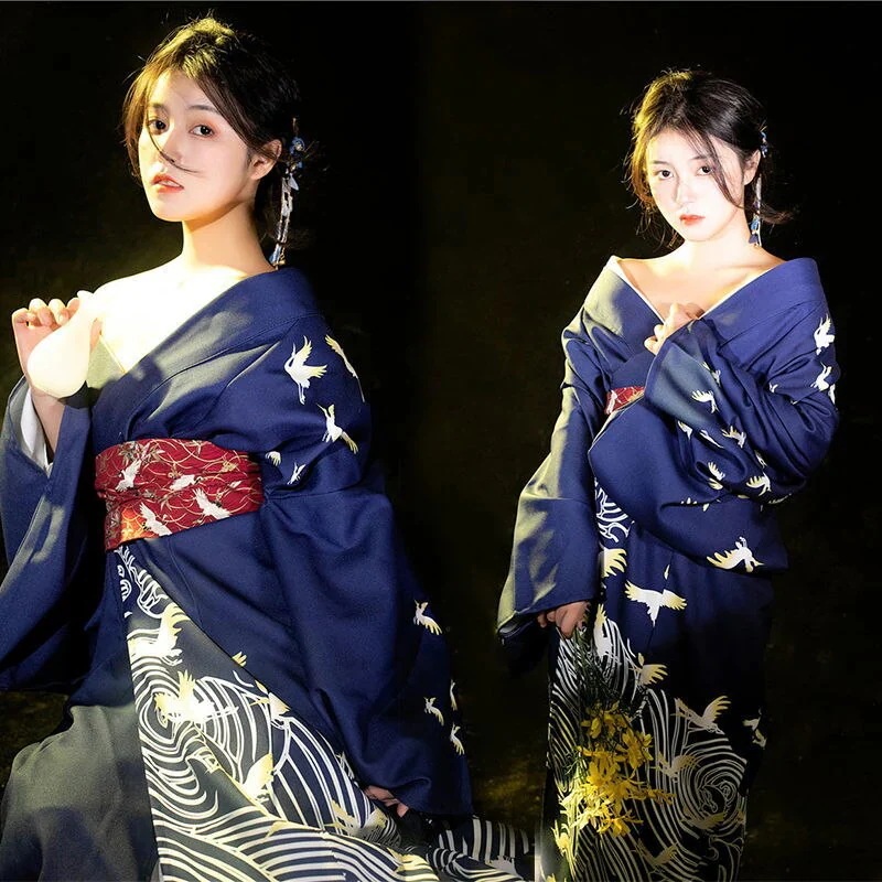 コスプレ夏祭り花火大会衣装四季折々の着物を タイムセール 大人浴衣 ゆかた 女性用 レディース 浴衣セット 浴衣＋帯 メイド服30%制限