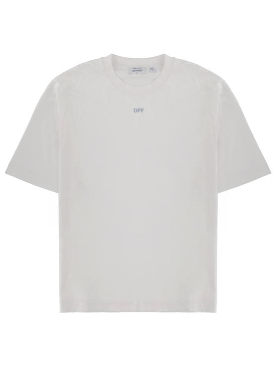 OFF WHITE Men T-Shirts 44MAA120 S26J00Y100 WHITE
