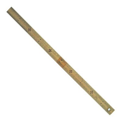 他サイト： 4960910717657 シンワ 竹ものさし 50CM 71765の商品画像