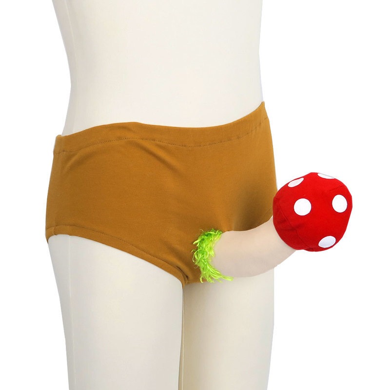 コスプレ 仮装 [3点セット] Patymo 大きな きのこパンツ(祝宴 祝賀) 【 ウケる おもしろ雑貨 面白い おもしろグッズ パーティーグッズ 爆笑 変装グッズ 面白パンツ おもしろパンツ プチ