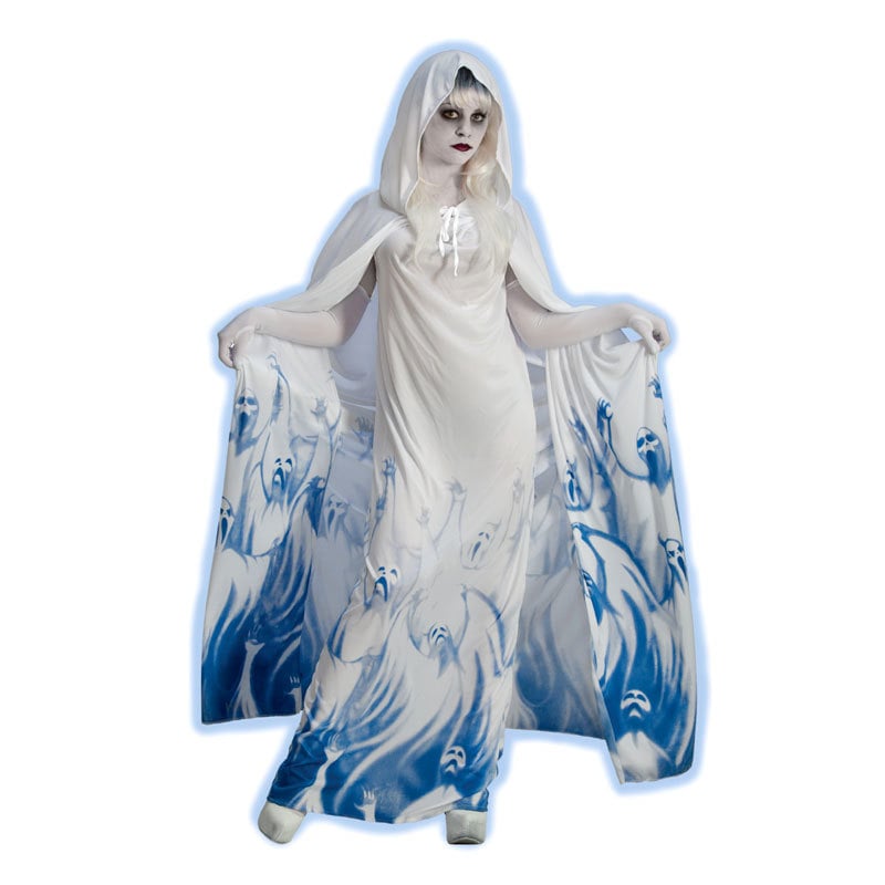 コスプレ 仮装 ソウルシーカー 【 コスプレ 衣装 ハロウィン 仮装 コスチューム 幽霊 怖い ゴースト 余興 レディース ホラー 女性用 パーティーグッズ 大人用 オバケ お化け おばけ 】