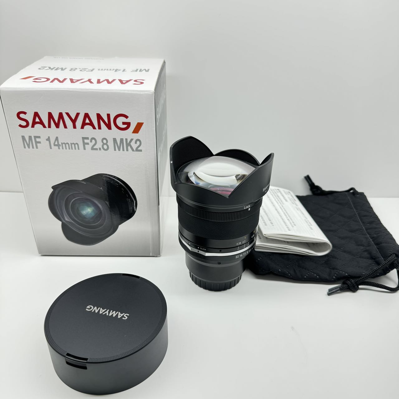 [フジフイルム用] SAMYANG 超広角単焦点レンズ MF 14mm F2.8 MK2 [アウトレット展示品]