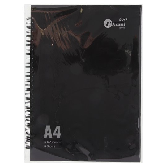 流行に Kami U 紙製品・封筒 S-7111 Sheets 100 80gsm A4 Notebook