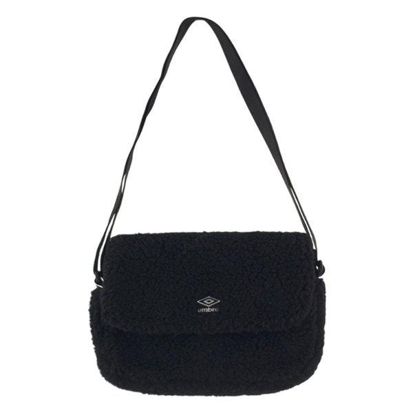 フリーススクエアクロスバッグ UP423CBGO8-BLK0