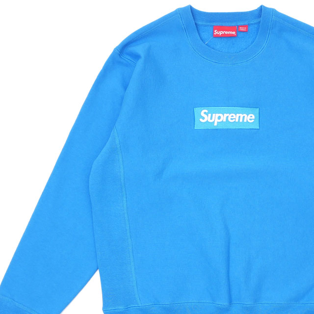 【数量限定特別価格】 シュプリーム SUPREME Box Logo Crewneck ボックスロゴ BOXロゴ スウェット BRIGHT ROYAL ロイヤル 青 209-000541-134 68,297円