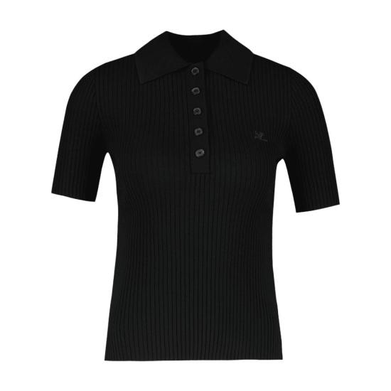COURREGES Women Clothing VESMPO029FI0001 9999 black