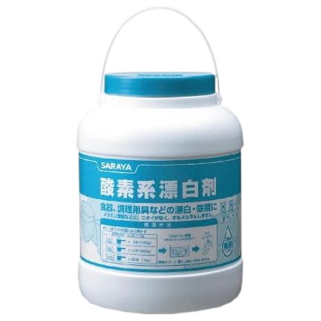 サラヤ　酸素系漂白剤　（粉末）　3ｋｇ×4入【取り寄せ商品・即納不可・代引き不可・返品不可】