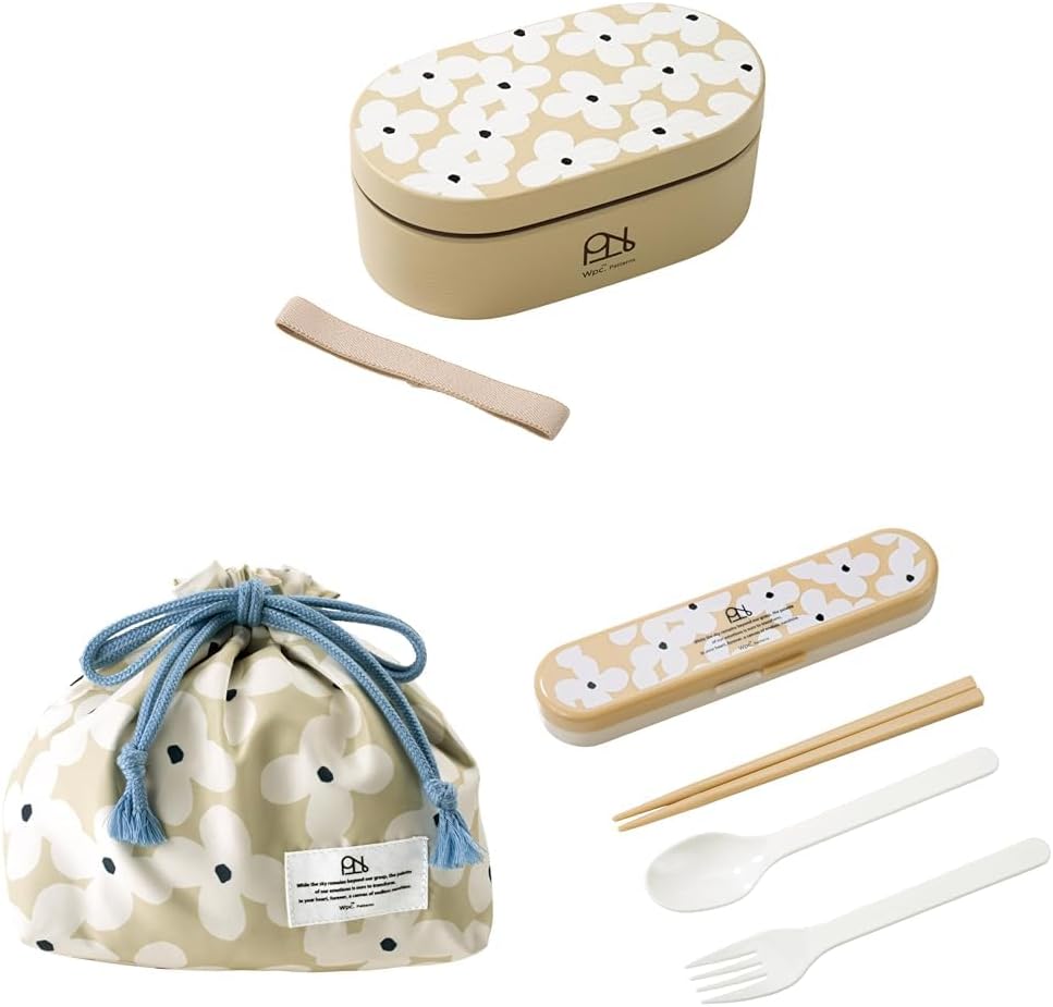 ランチボックスランチバッグカトラリーの3点セット通勤通学などあらゆるシーンにぴったりです