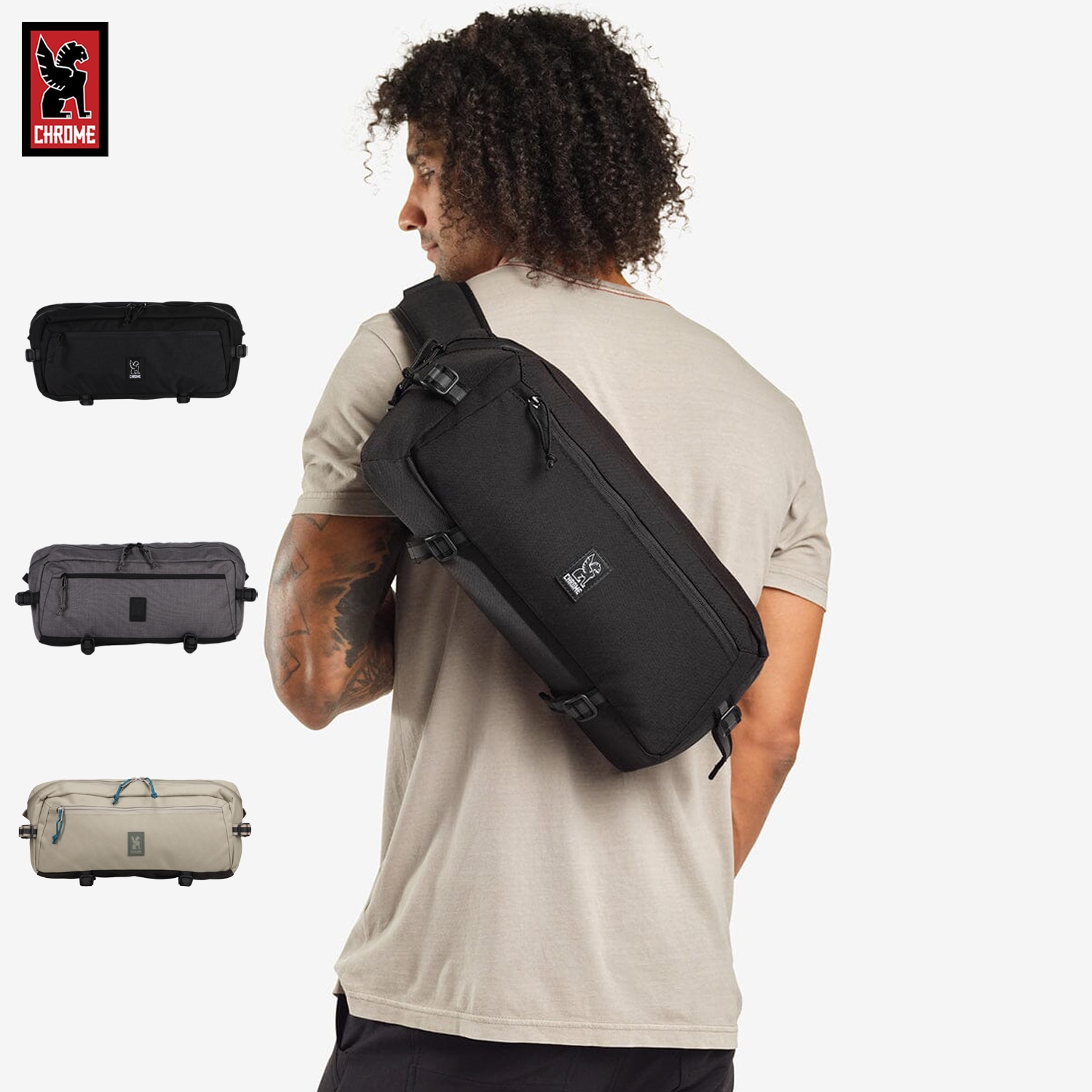 バッグ スリングボストンバッグ カデット メンズ レディース 防水 9L BG196BKAM