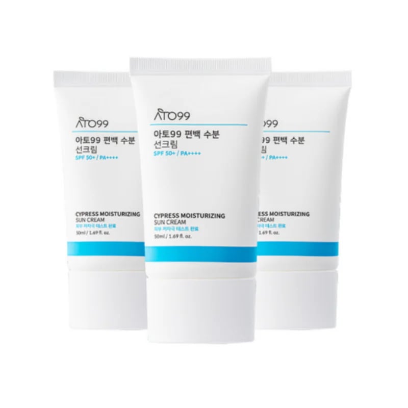 低刺激ヴィーガンヒノキウォーターサンクリーム SPF50+ PA++++ 50ml×3本セット